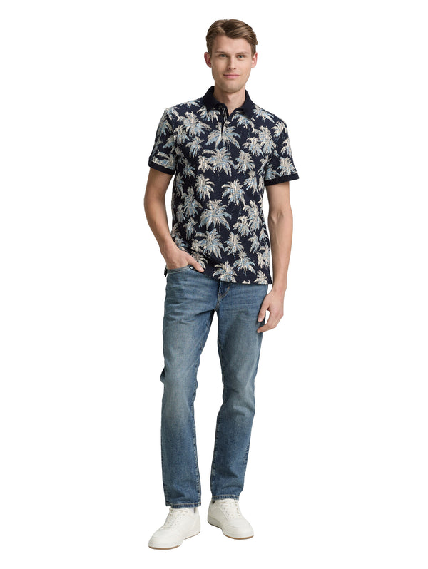Poloshirt mit Muster