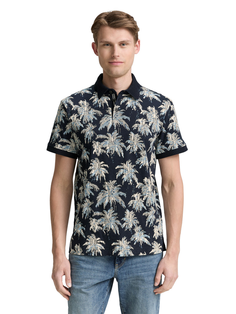 Poloshirt mit Muster