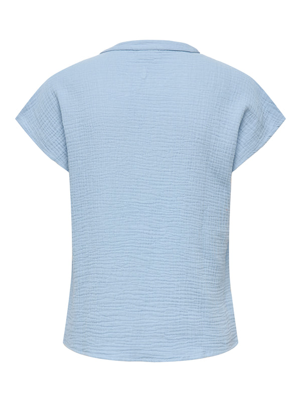 JDYTHEIS LIFE S/S TOP WVN DIA