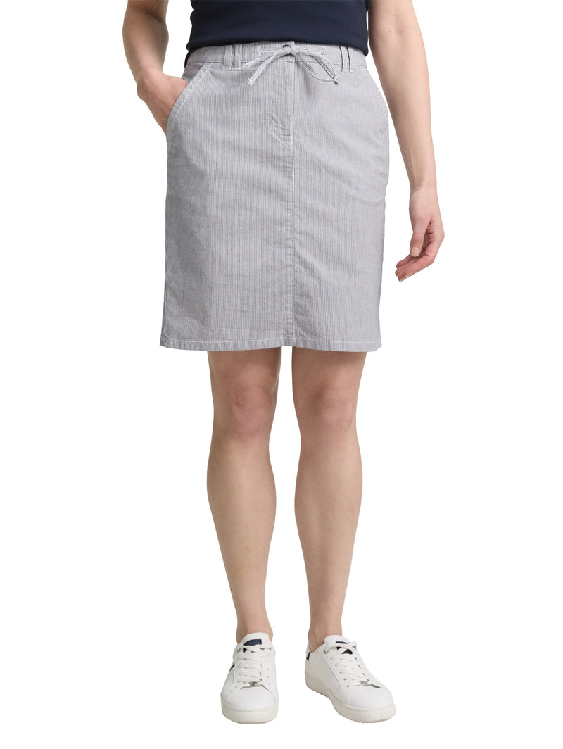 Chino Rock mit Kordelzug