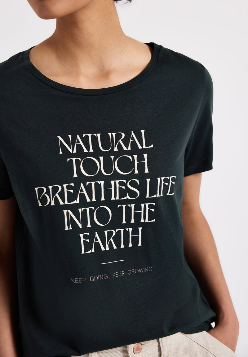 Shirt mit Wording Artwork