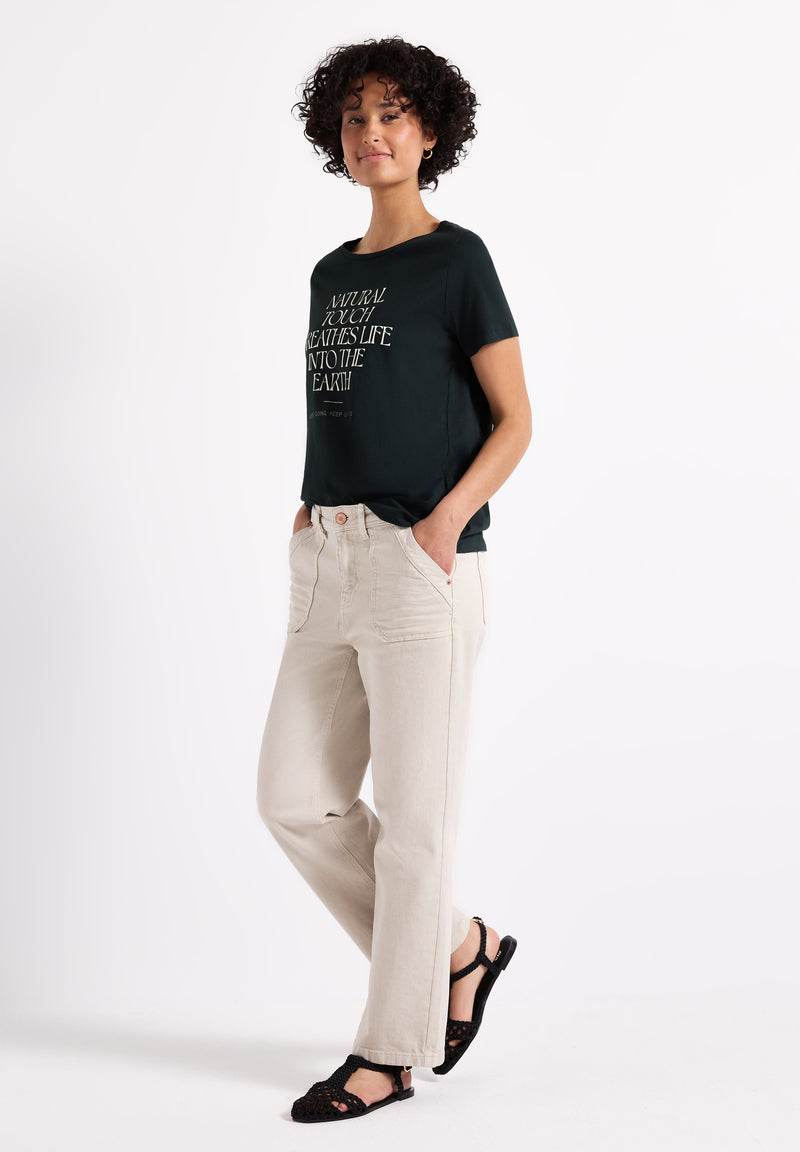 Shirt mit Wording Artwork