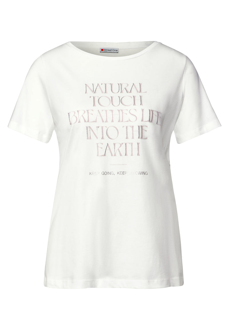 Shirt mit Wording Artwork