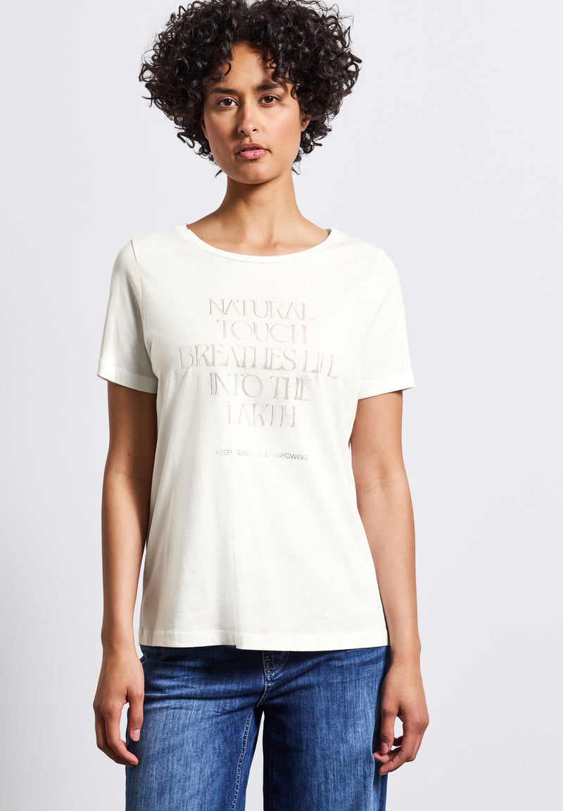 Shirt mit Wording Artwork