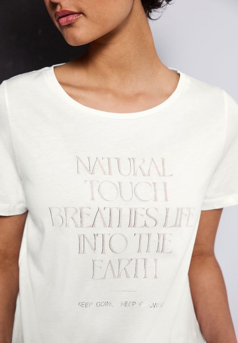 Shirt mit Wording Artwork