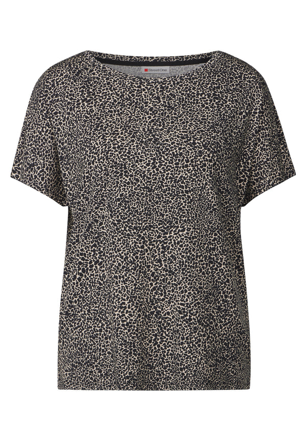 Shirt mit Leo-Muster
