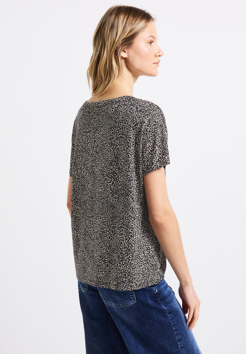Shirt mit Leo-Muster
