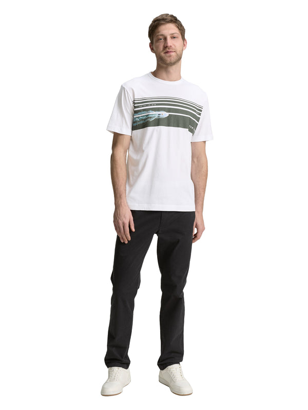 T-Shirt mit Foto-Print