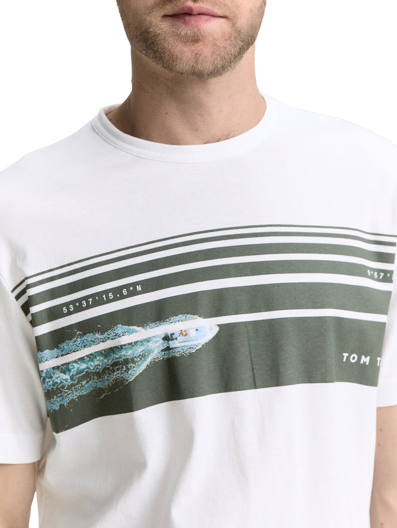 T-Shirt mit Foto-Print