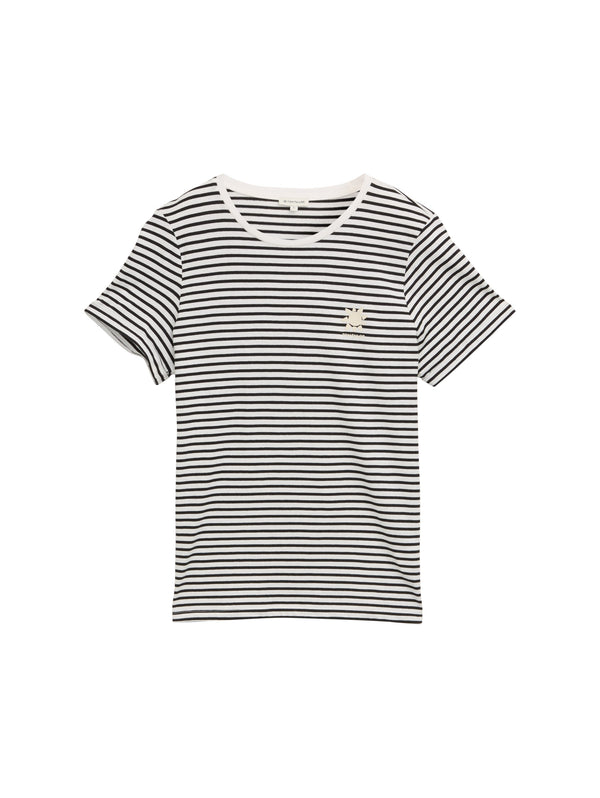 T-Shirt mit Streifenmuster