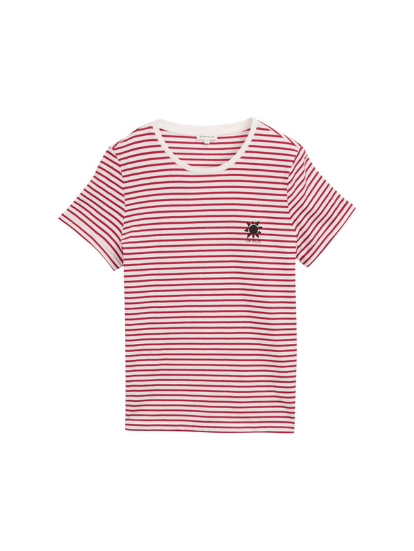 T-Shirt mit Streifenmuster