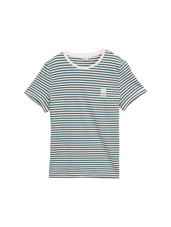 T-Shirt mit Streifenmuster
