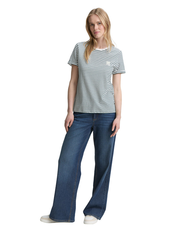 T-Shirt mit Streifenmuster