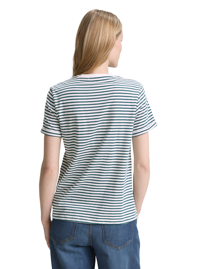 T-Shirt mit Streifenmuster