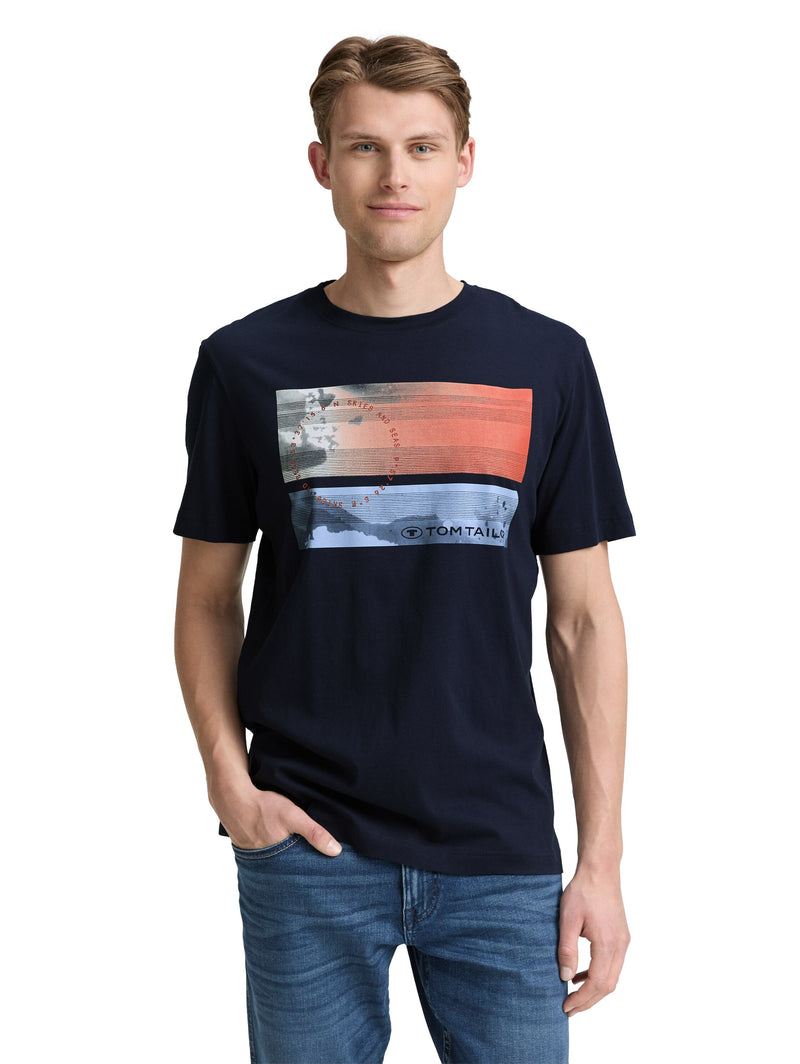 T-Shirt mit Foto-Print