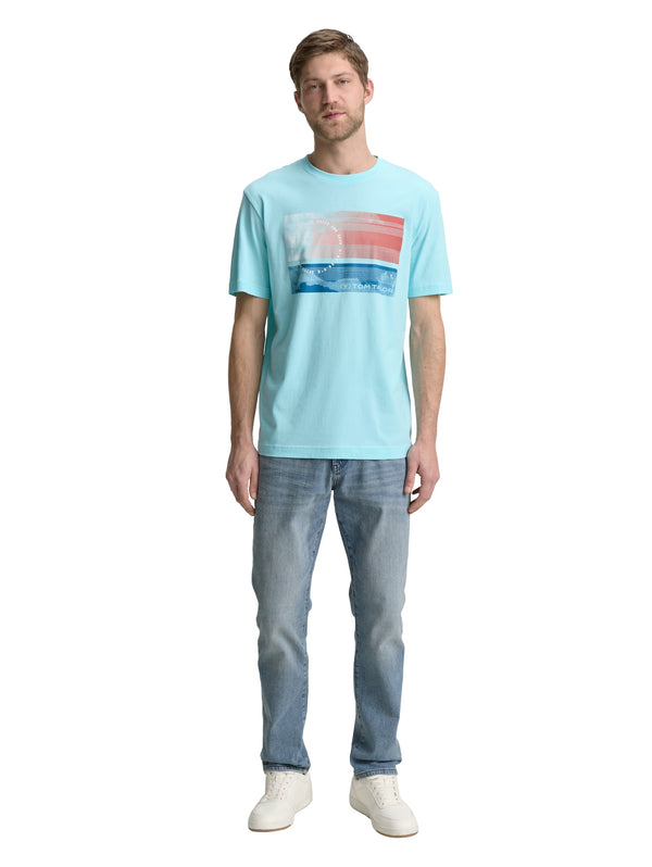 T-Shirt mit Foto-Print