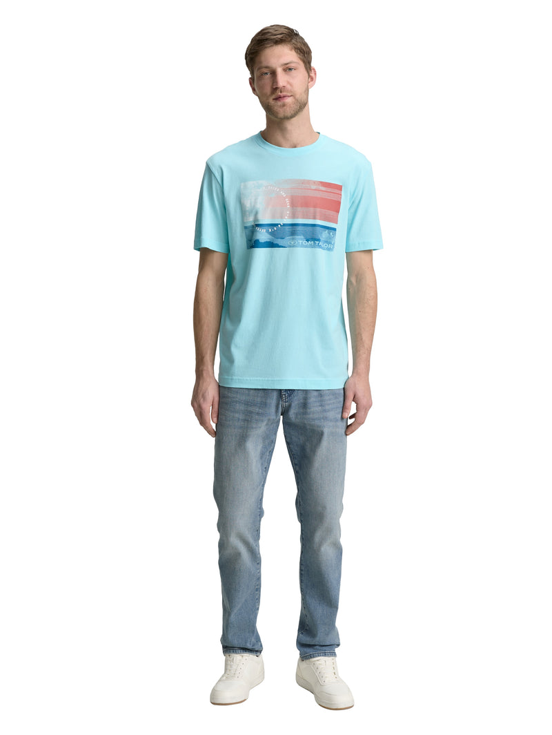 T-Shirt mit Foto-Print