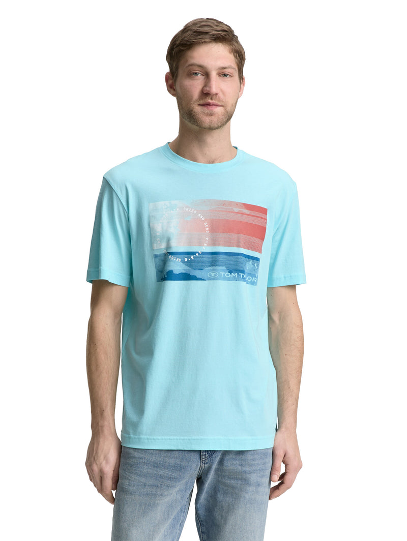 T-Shirt mit Foto-Print