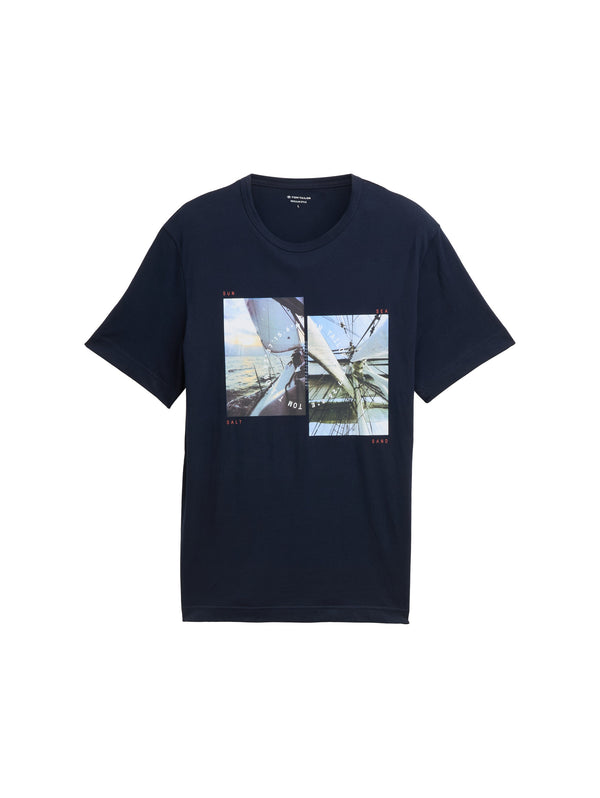 T-Shirt mit Foto-Print