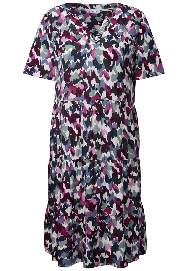 Gemustertes Kleid