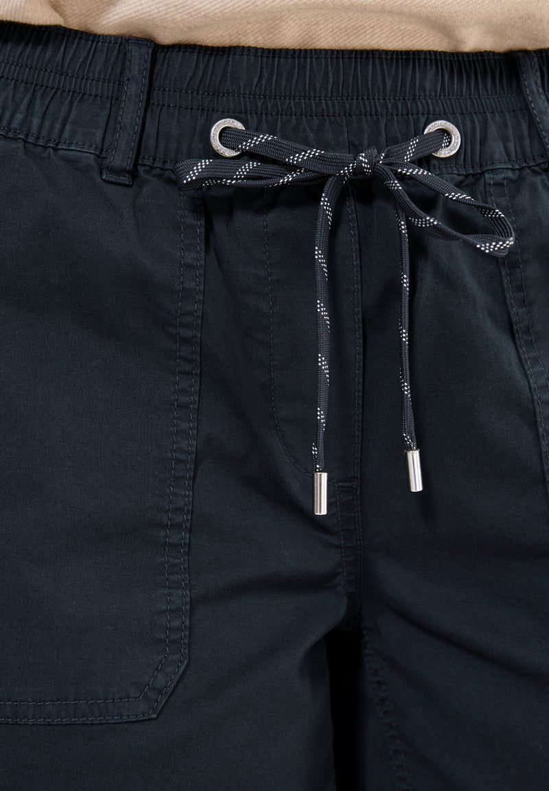 Twill Shorts im Washed-Look
