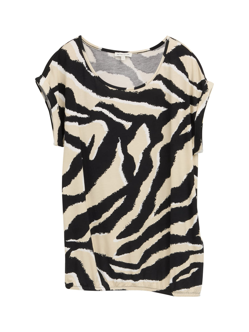 T-Shirt mit Rundhalsausschnitt