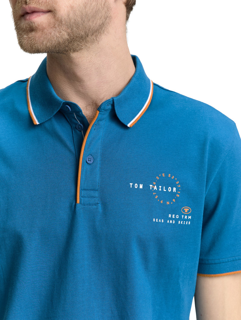 Poloshirt in Unifarben