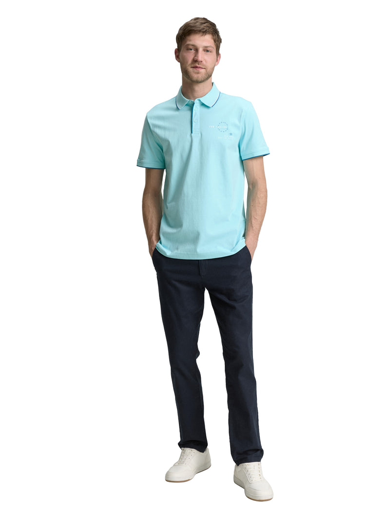 Poloshirt in Unifarben