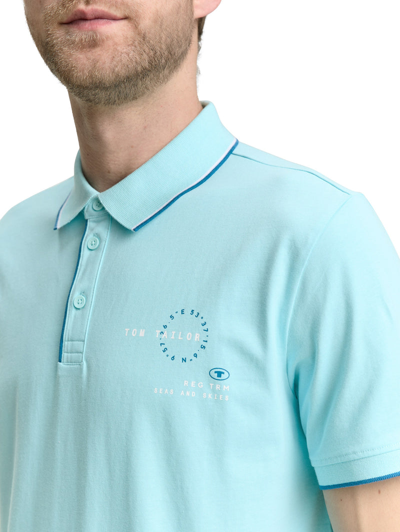 Poloshirt in Unifarben