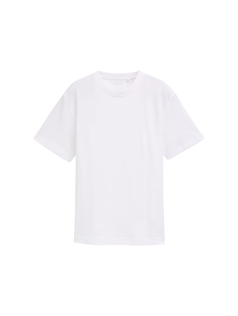 Basic T-Shirt mit Struktur