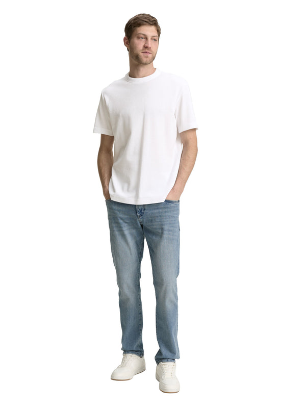 Basic T-Shirt mit Struktur