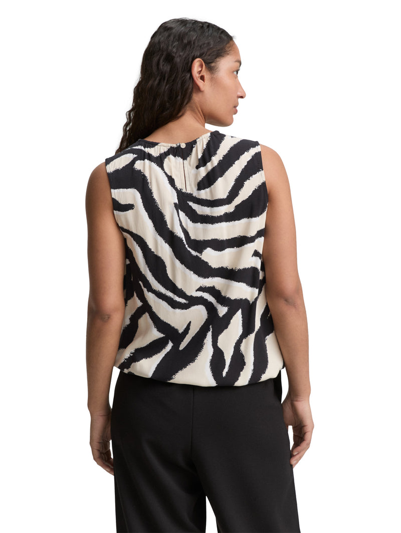 Bluse mit Kordelzug