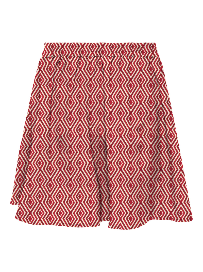 ONLNOVA LIFE VIS BELLIS SKIRT AOP