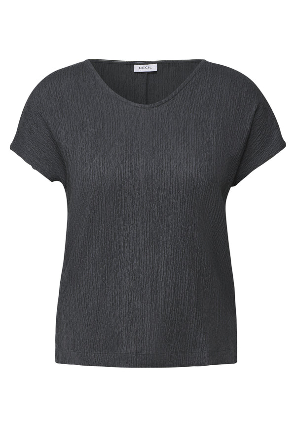 Shirt mit Smok-Struktur