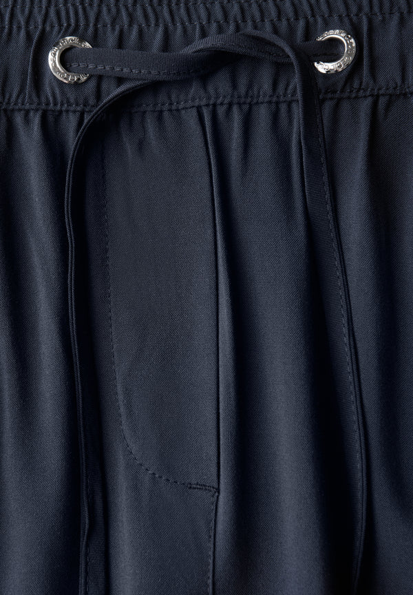 Straight Leg Viskose Hose