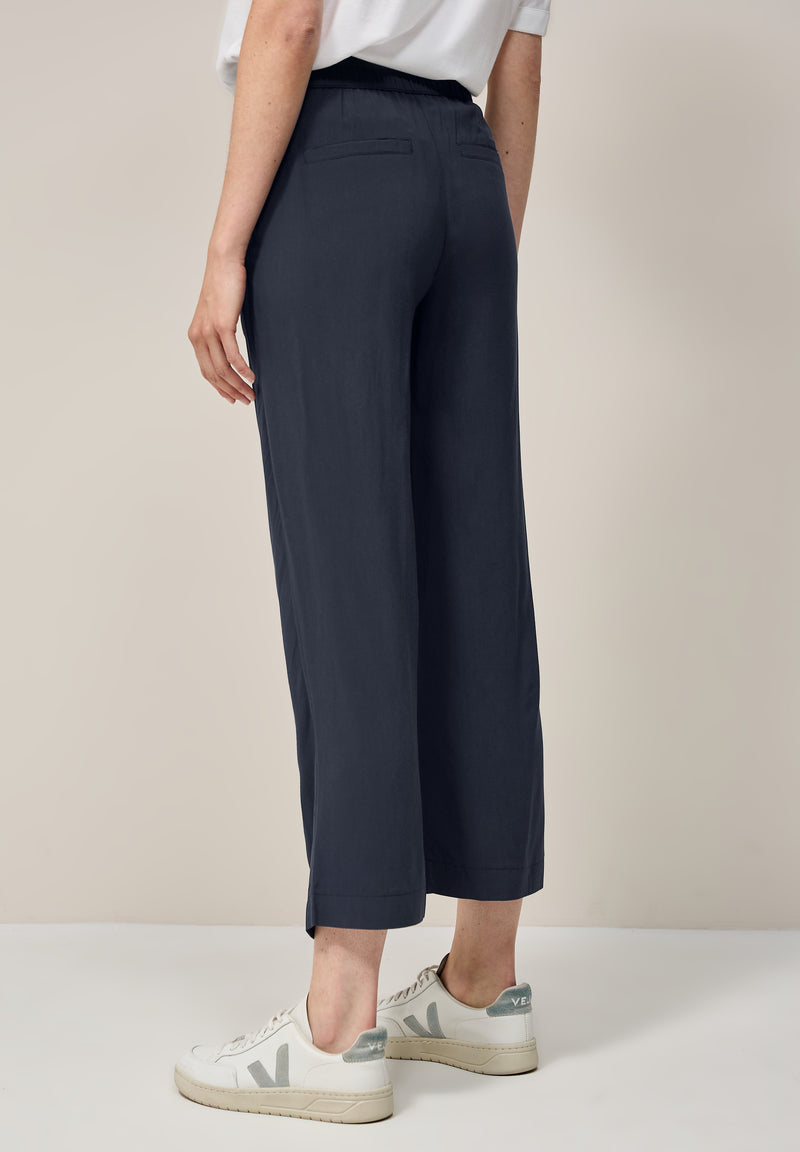 Straight Leg Viskose Hose