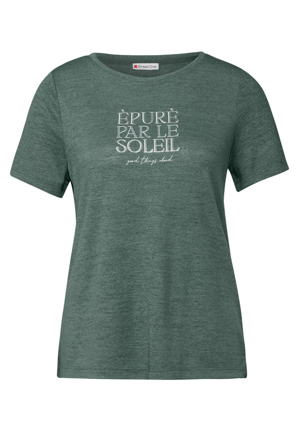 T-Shirt mit Wording