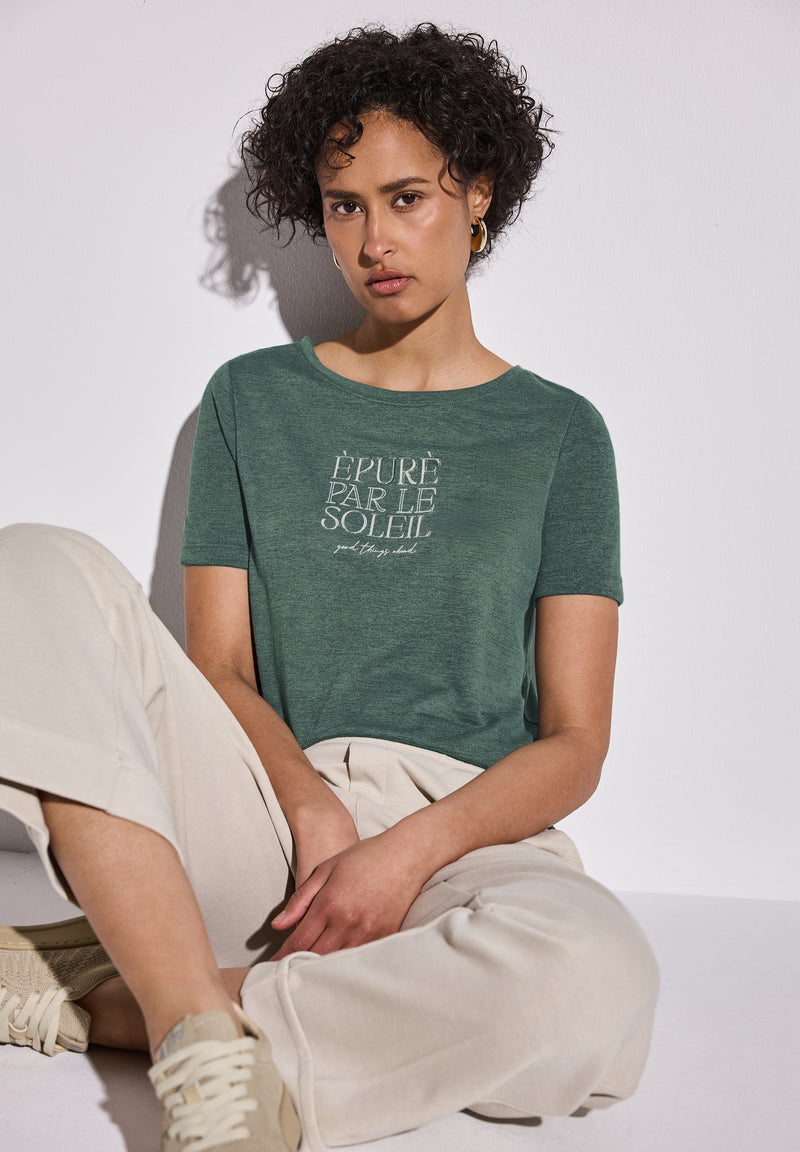 T-Shirt mit Wording