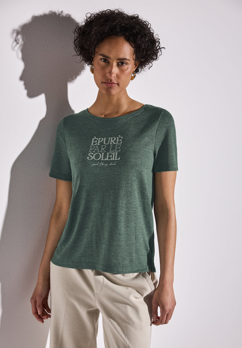 T-Shirt mit Wording
