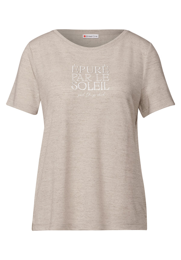 T-Shirt mit Wording
