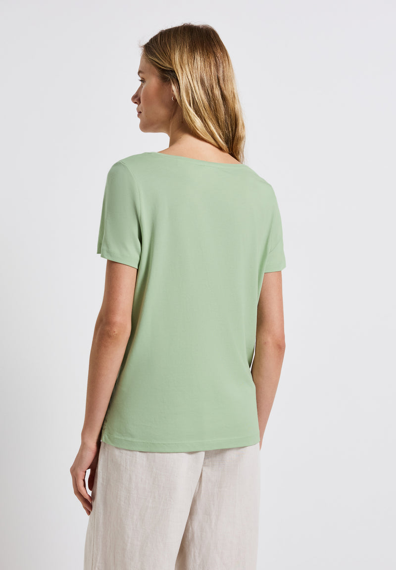 T-Shirt mit Wording Print