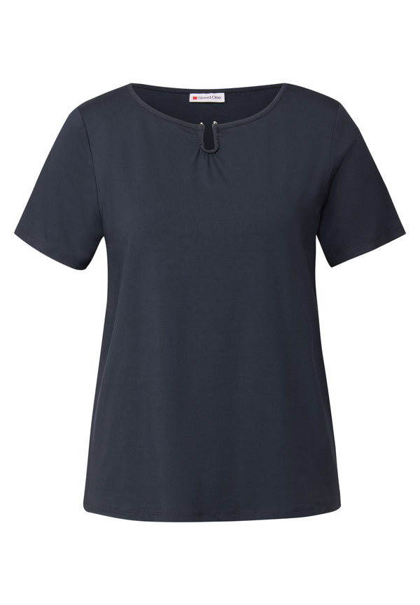 Jersey-Shirt mit Cut-Out