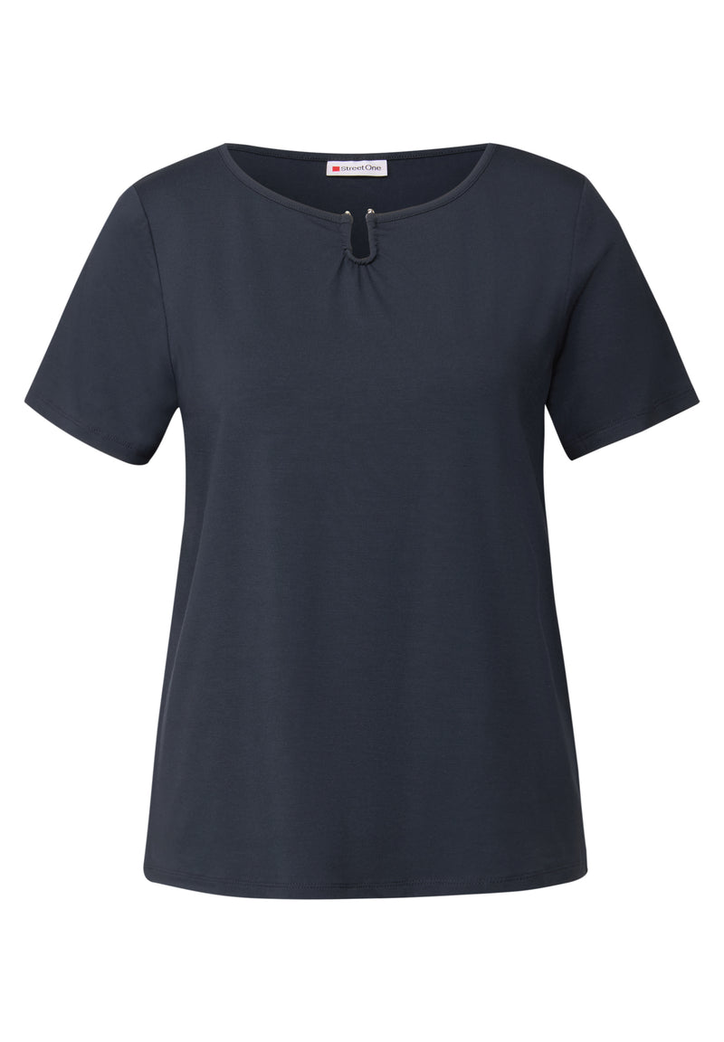 Jersey-Shirt mit Cut-Out