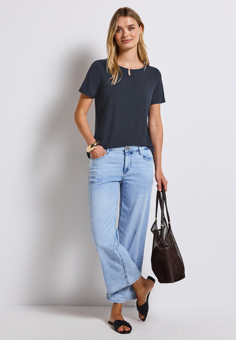 Jersey-Shirt mit Cut-Out
