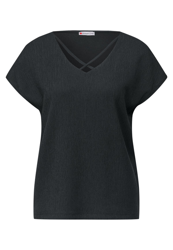 Shirt mit Bändern