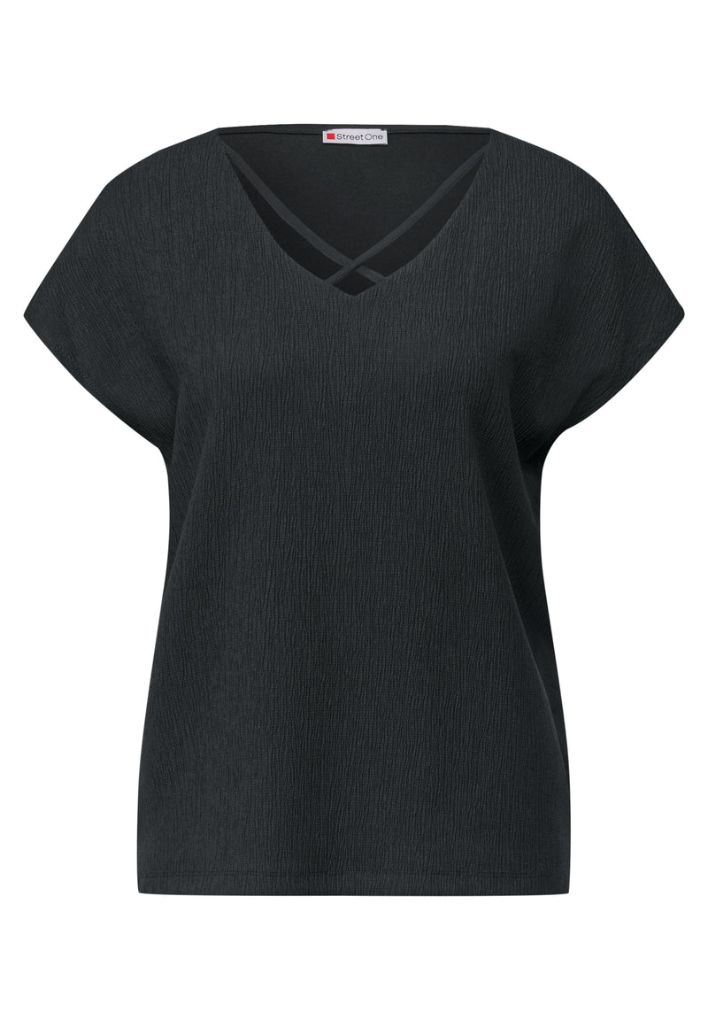 Shirt mit Bändern