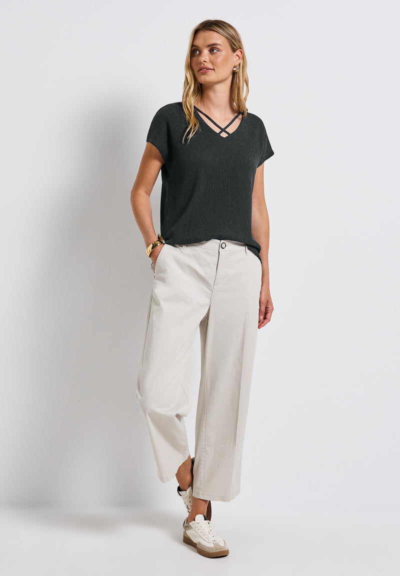 Shirt mit Bändern