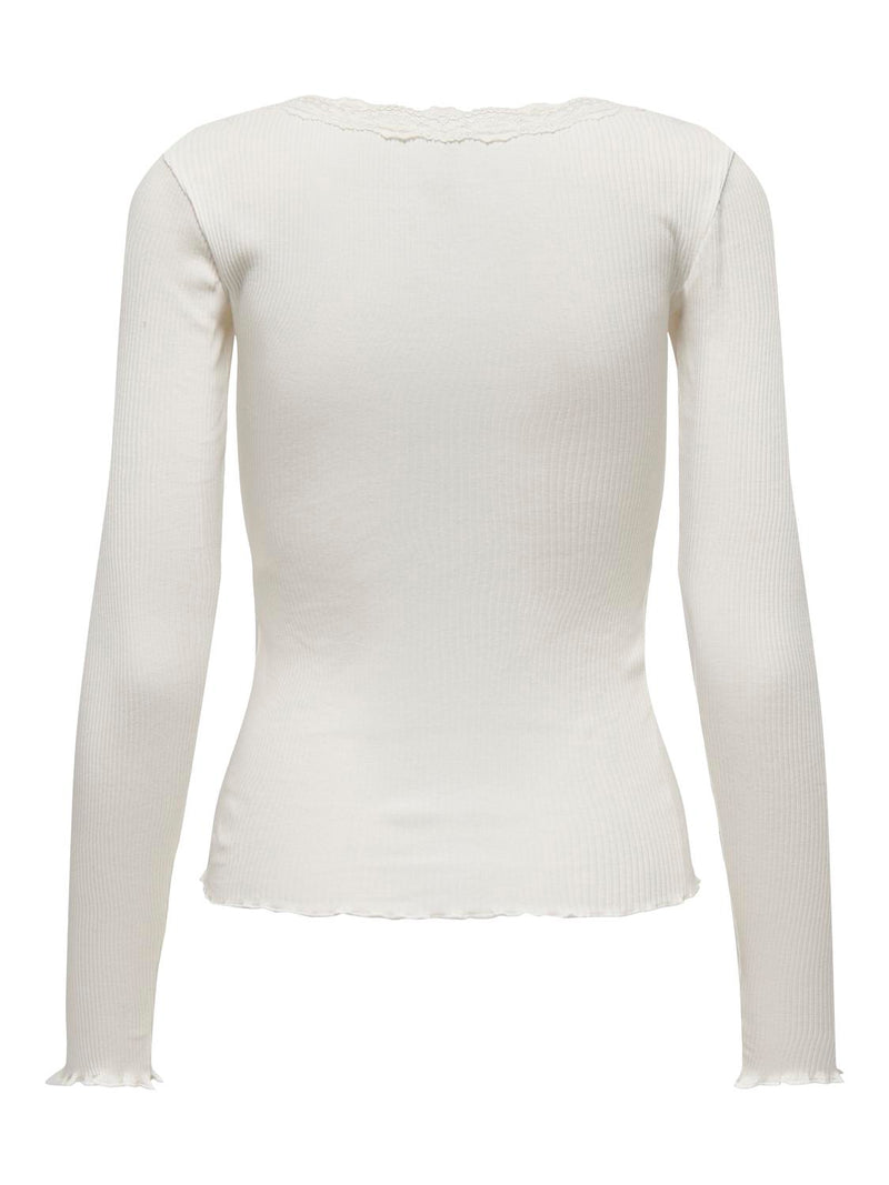 ONLXENA L/S LACE TOP JRS