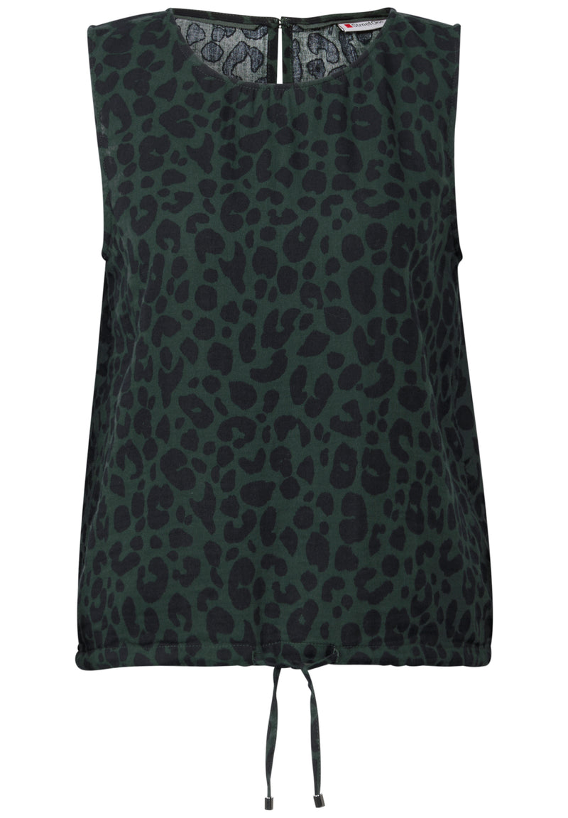 Musselin Blusentop mit Print