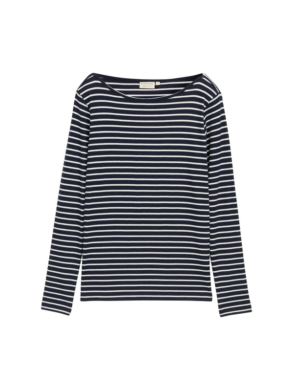 Langarmshirt mit Streifenmuster